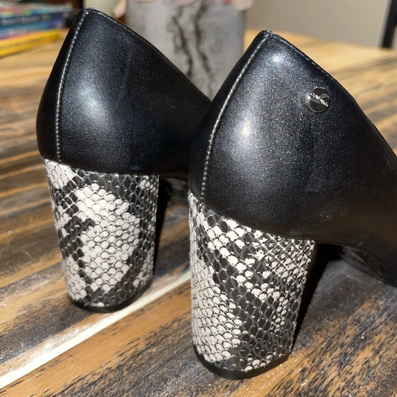 Calvin Klein Snakeskin Heels - Picture 4 of 5